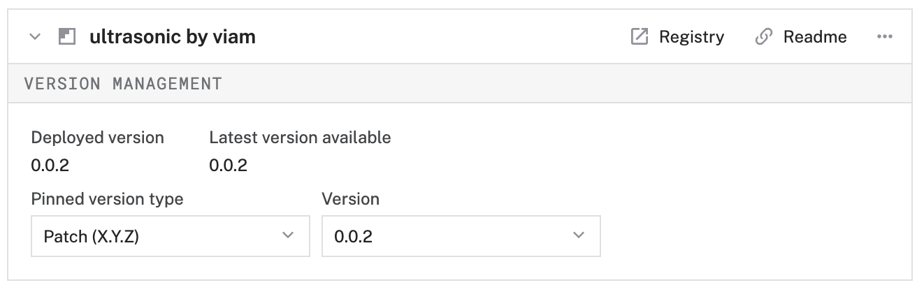 A configured module example.